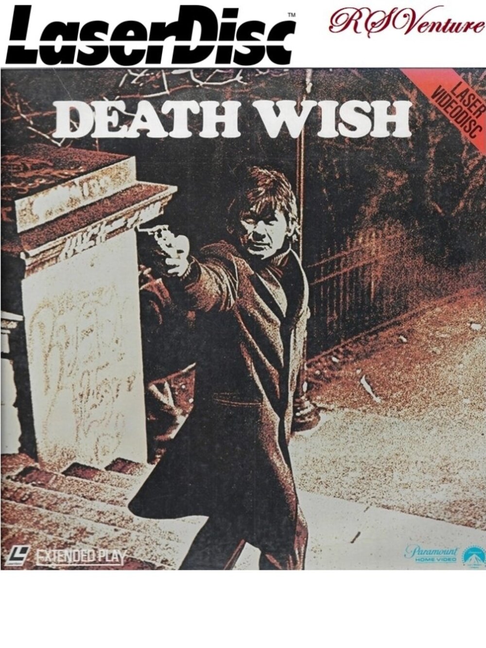 LaserDisc Film "DEATH WISH"